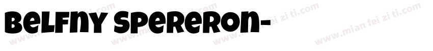 Belfny Spereron字体转换